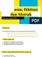 3. RINGKASAN IKHTISAR DAN ABSTRAK