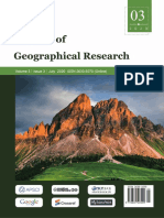 Journal of Geographical Research - Vol.3, Iss.3 July 2020