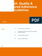 SQnA Structure and Quality Adherence Guideline