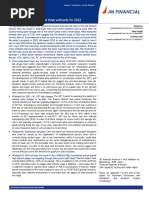 Consumer - Outlook - 3jan22 - JM Financial