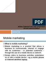 Mobile Marketing Updated