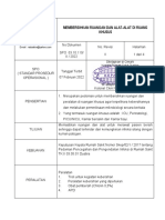 03.10.110 Spo Membersihkan Ruangan Dan Alat2 Di Ruang Khusus