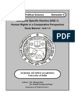 B.A. (Hons.) Political Science Semester-V Human Rights Study
