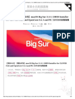 【黑果小兵】【微信首发】macOS Big Sur 11.0.1 20B50 Installer for CLOVER 5126 and OpenCore 0.6.3 and PE三EFI分区原版镜像 - 黑果小兵的部落阁