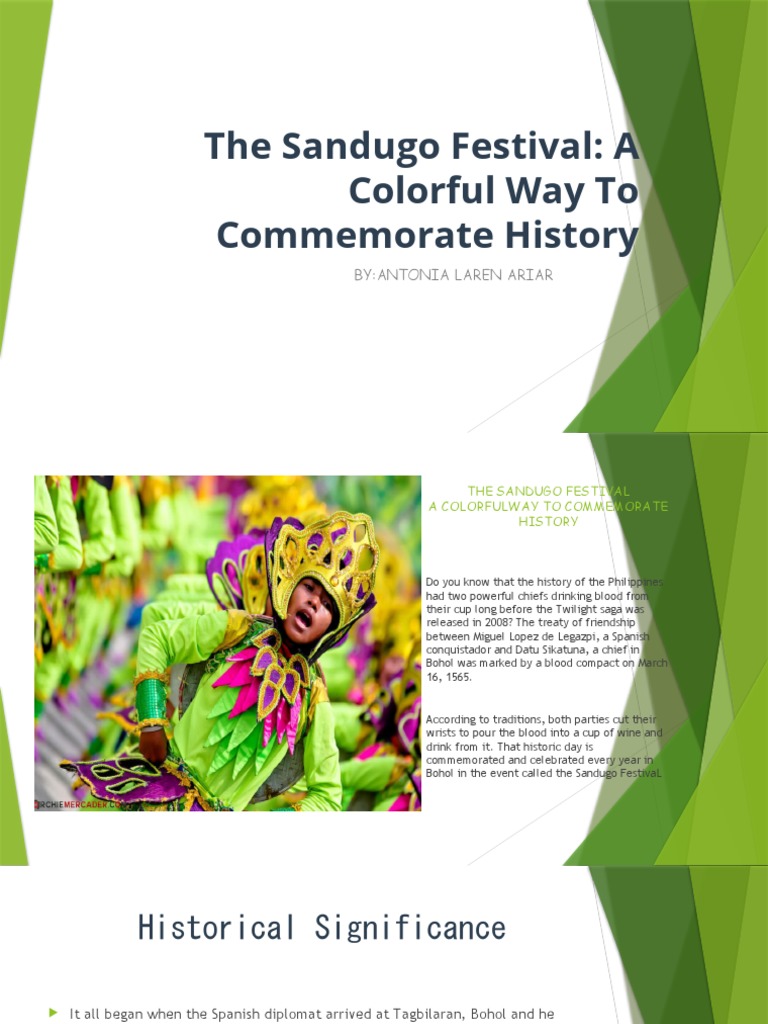 Sandugo Festival: Celebrating History in Bohol | PDF | Philippines