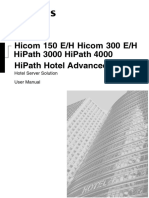 Hicom 150 E/H Hicom 300 E/H Hipath 3000 Hipath 4000 Hipath Hotel Advanced V4.2