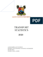 LAGOS 2020 TRANSPORT STATISTICS