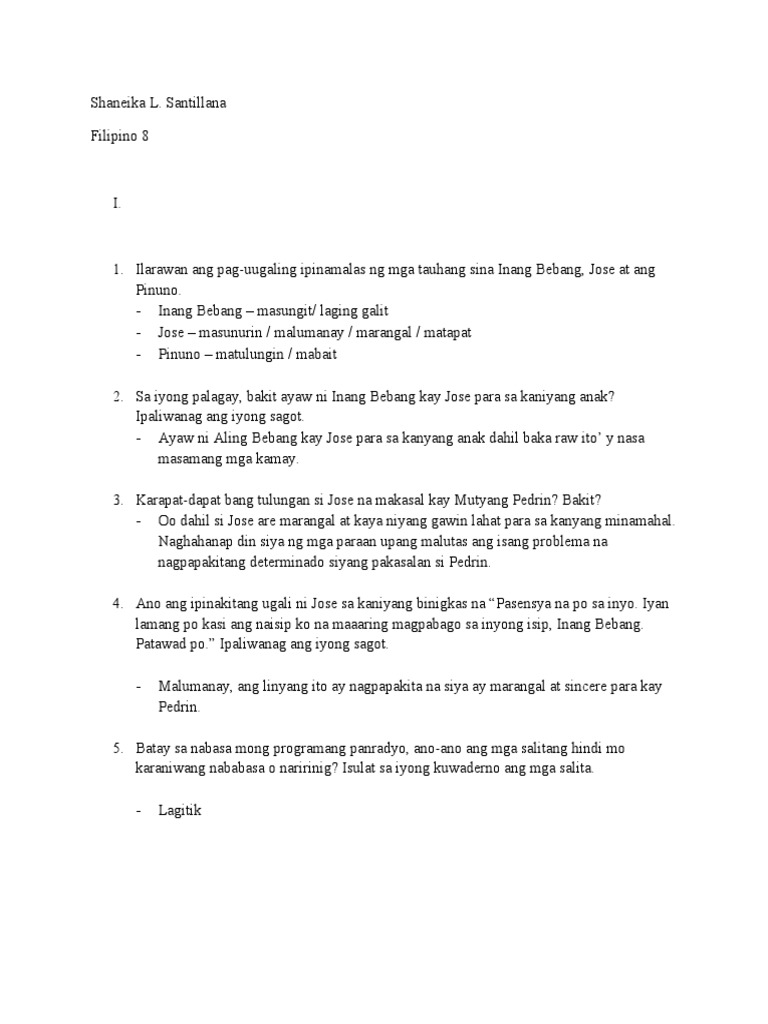 Filipino P1 Pdf