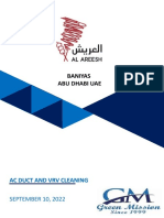 Ac Duct Cleaning AL AREESH RESTAURANT Baniyas Abu Dhabi UAE September 14,2022