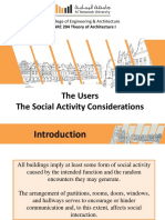 Lecture8-Social Activity Considerations