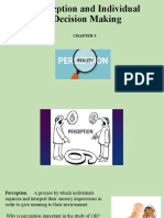 Perception and Individual Decision Making (PDIM