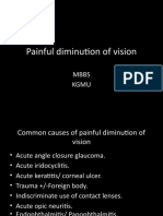 Painful Dimn of Vision