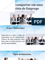 O que é uma Entrevista de Emprego