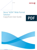 6204 Wide Format Solution User Guide