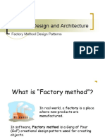 Lecture 4 - Factory Method