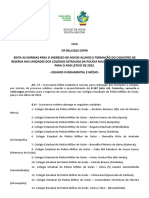 Edital Completo-Sorteio Vagas 2023