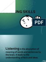 Listening Skills