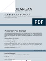 Bahan Ajar Pola Bilangan Kelas 8 k13 2