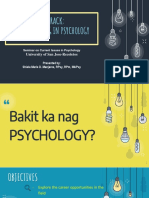 Be On Track Career Planning in Psychology