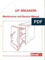 Ottermill OMA Air Circuit Breakers Maintenance & Service Manual