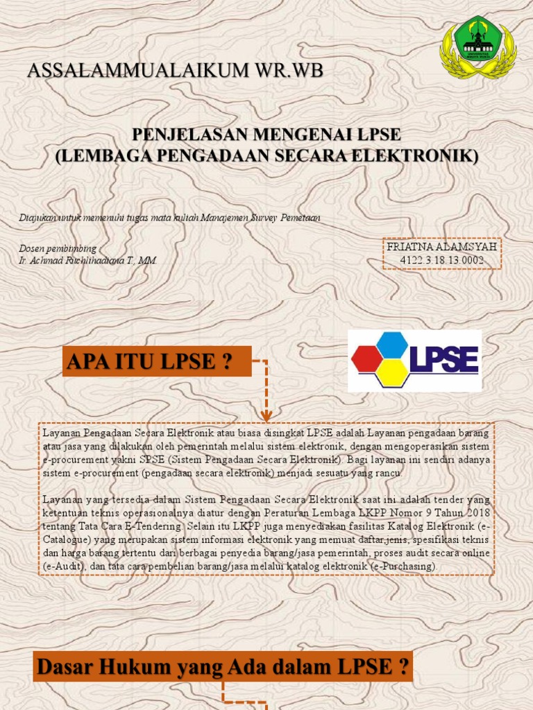 Panduan LPSE dan E-Procurement Pemerintah | PDF | Komputer