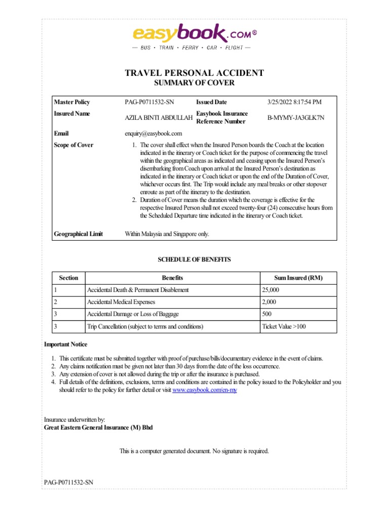 Insurance Voucher 2 PDF Insurance Financial Risk