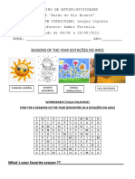 Roteiro de Estudo Ingles Manha 06 8 A 20 8 1 1