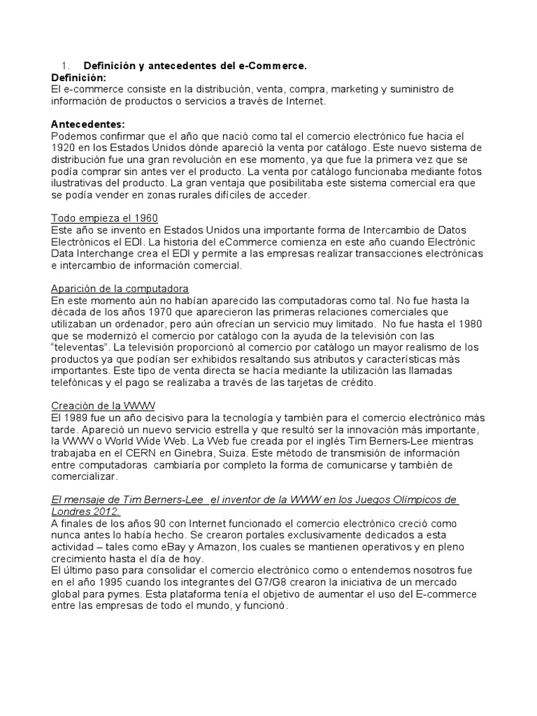 E Commerce | PDF | Computers