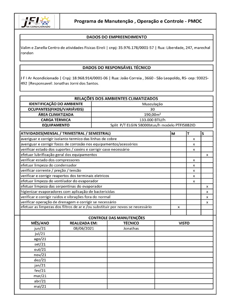 Modelo Pmoc | PDF