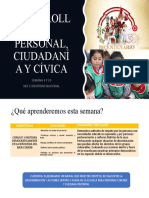 Desarrollo Personal, Ciudadanía y Cívica V Secundaria