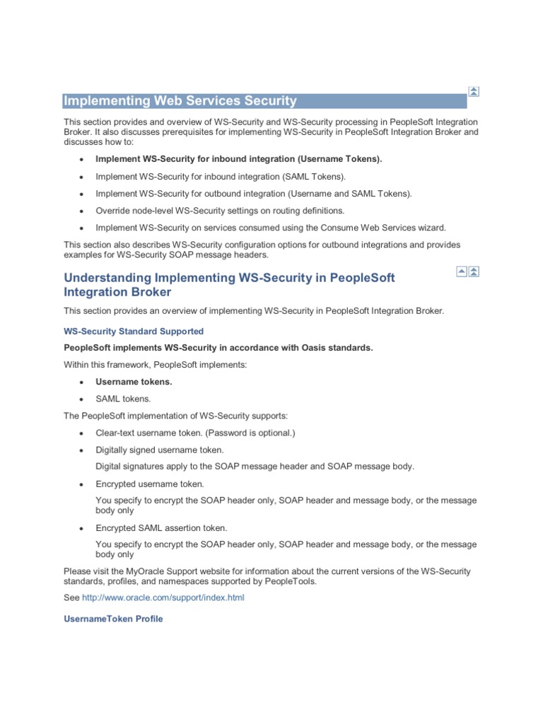 People Soft SAML Security | PDF | Cybercrime | Information Technology ...