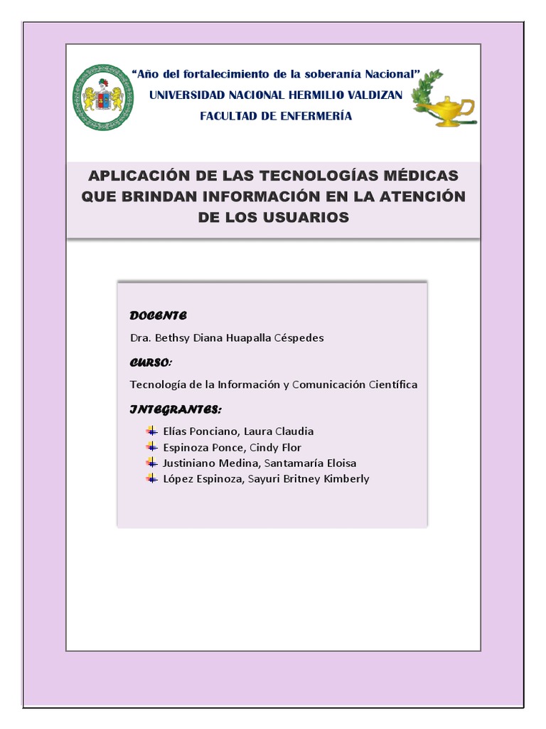 Impacto de las TIC en la Salud | PDF | Tecnología de información y ...