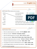 Worksheets Weather 2