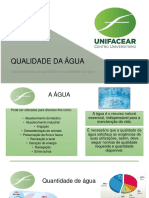 Aula 1 - Características Da Qualidade e Quantidade Da Água