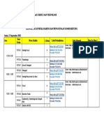 Agenda Kuliah Daring Senin, 12 September