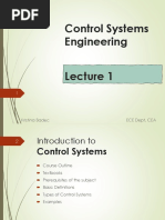 Feedback and Control Systems