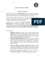 Cómo preparar un debate escolar: pasos y ejemplo