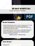 Materi 3 Reaksi Reaksi Kompleks