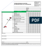 FR-SG-73 Inspeccion Preoperacional Guadañadora.