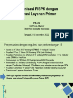 Sinkronisasi PISPK Dengan Integrasi Layanan Primer