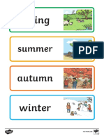 Weather and Season Calendar - Ver - 6