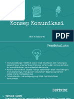 Konsep Dasar Komunikasi