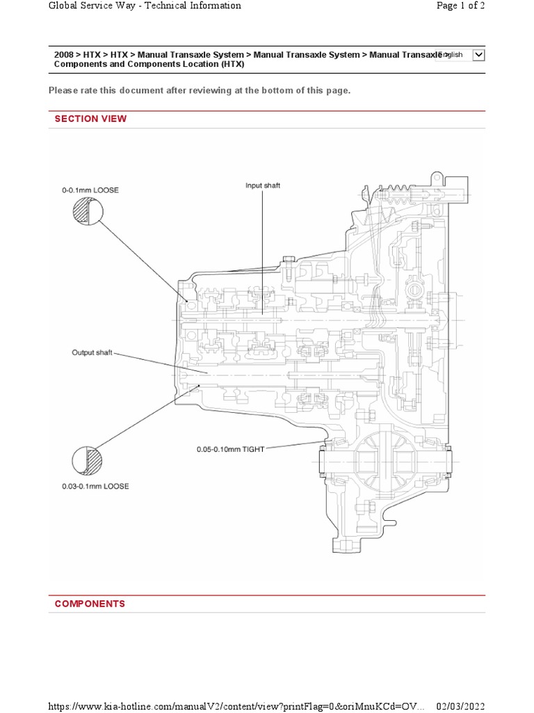 Kia Carnival Cambio | PDF | Manual Transmission | Manufactured Goods