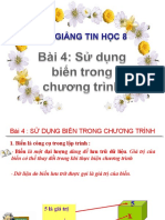 Bài Giảng Tin Học 8 Bài 4 - Sử Dụng Biến Trong Chương Trình (Download Tai Tailieutuoi.com)