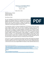 (DAILY CALLER OBTAINED) - Resc, Ernst, Marsh, MCCL, Et Al Letter To NIH FINAL 10.07.22