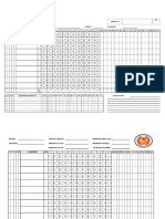 Planilla de Anotacion de Beisbol Menor