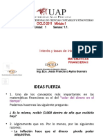 Semana 1 Interes y Tasa de Interes