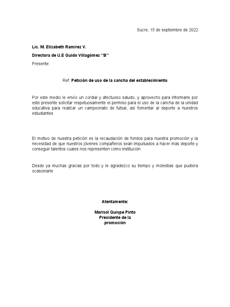 Formato carta de petici n milformatos com vrogue co