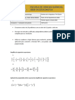 1er Examen Pre - Calculo - Grupo 2