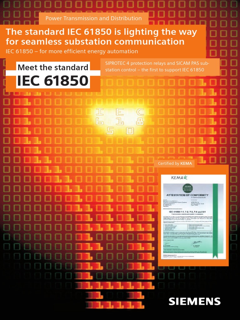 Comparison IEC 61850 - UCA2 - en | PDF | Electrical Substation ...